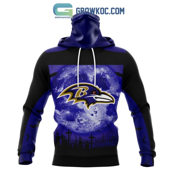 Baltimore Ravens NFL Special Halloween Night Concepts Kits Hoodie T Shirt