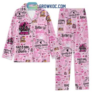 Barbie Pink Halloween Trick Or Treat Original Dream House Pajamas Set