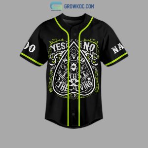 Beetlejuice Never Trust The Living Personalized Baseball Jersey