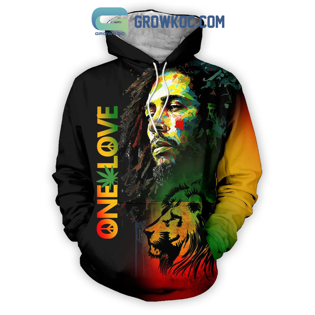 Bob Marley One Love Hoodie Leggings Set