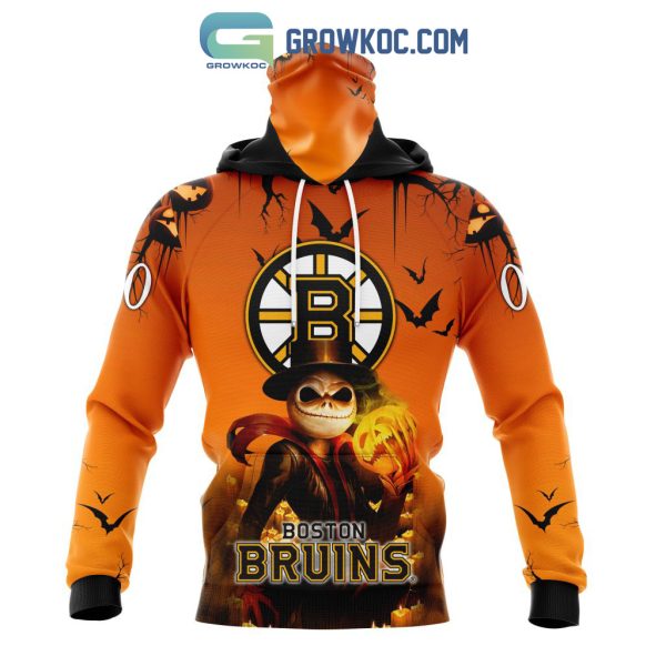 Boston Bruins NHL Special Jack Skellington Halloween Concepts Hoodie T Shirt