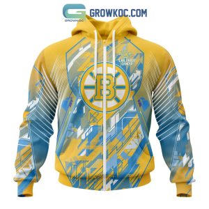 Boston Bruins NHL Specialized Design Fearless Against Childhood Cancers