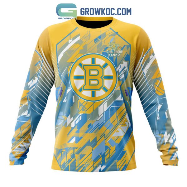 Boston Bruins NHL Specialized Design Fearless Against Childhood Cancers