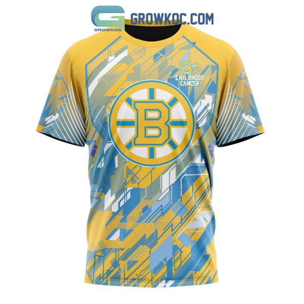 Boston Bruins NHL Specialized Design Fearless Against Childhood Cancers