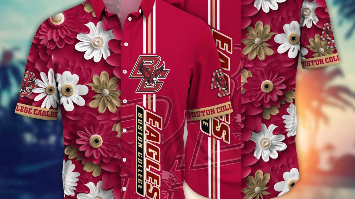 Boston College Eagles NCAA3 Hawaiian Shirt Trending Style For Fans