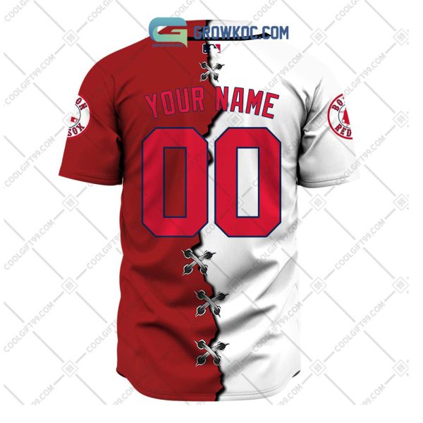 Boston Red Sox MLB Personalized Mix Baseball Jersey