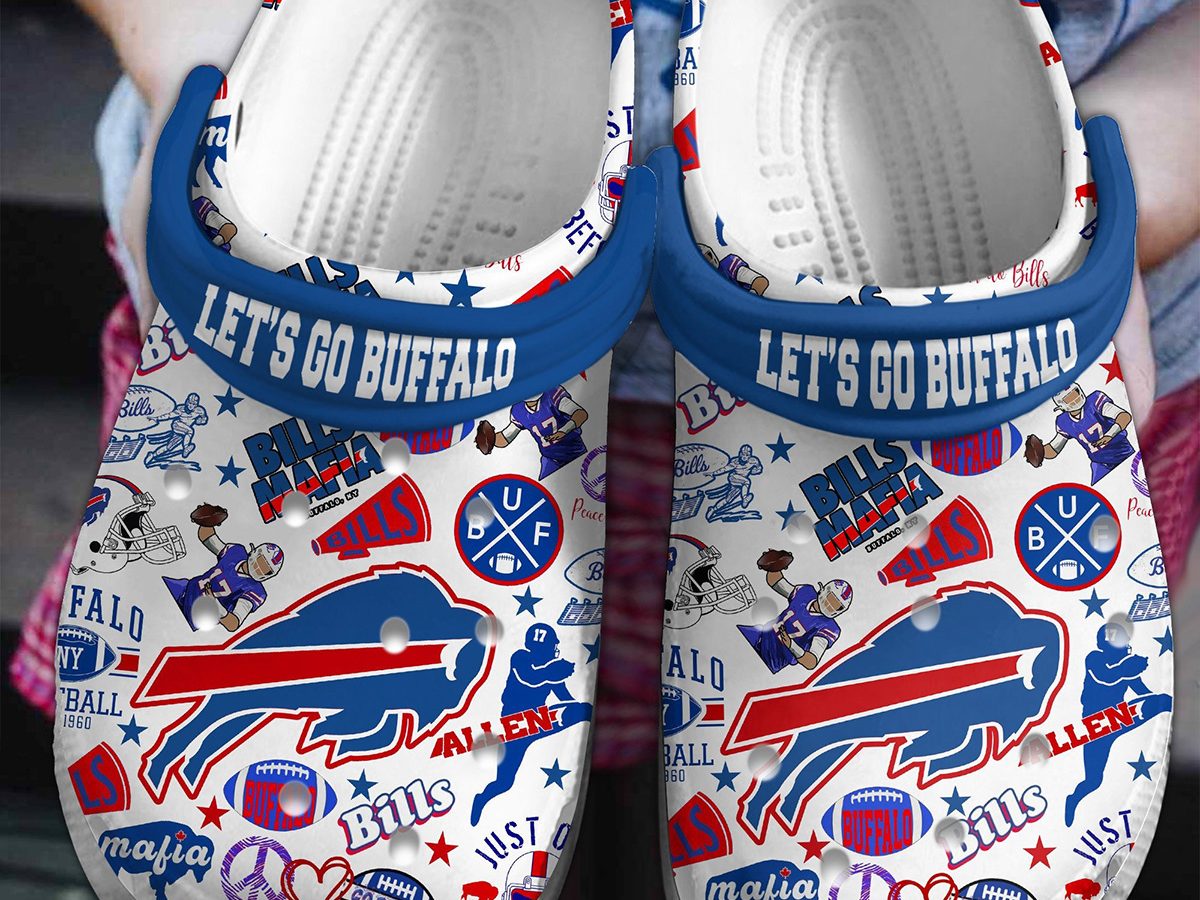 Buffalo Bills Let's Go Crocs - Growkoc