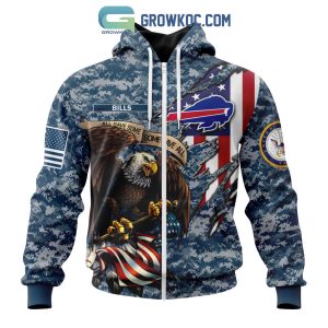 Buffalo Bills NFL Honor US Navy Veterans All Gave Some Some Gave All Personalized Hoodie T Shirt