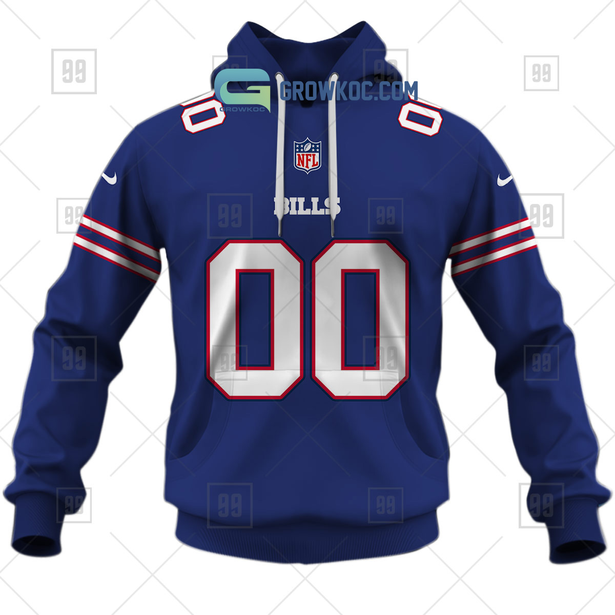 Nike Game Home Personalized Buffalo Bills Jersey