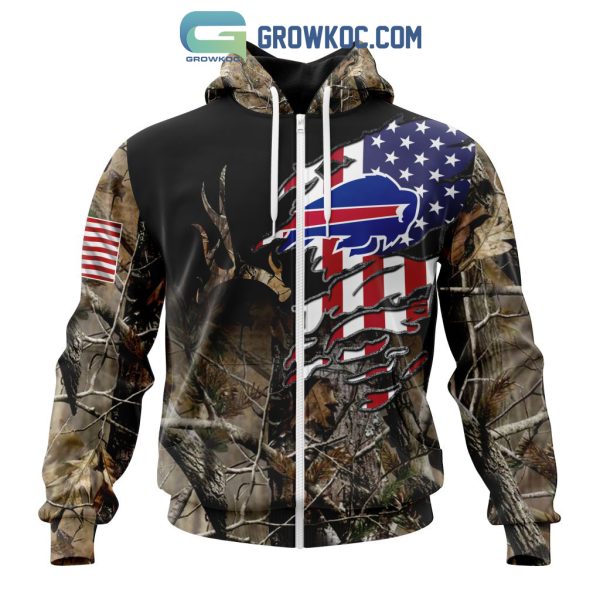 Buffalo Bills NFL Special Camo Realtree Hunting Personalized Hoodie T Shirt