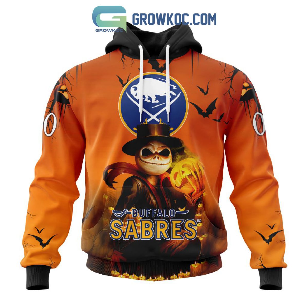 Buffalo Sabres NHL Special Zombie Style For Halloween Hoodie T
