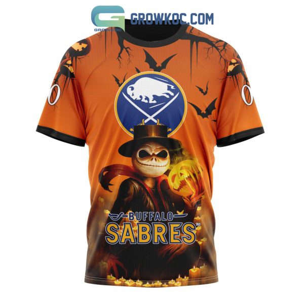 Buffalo Sabres NHL Special Jack Skellington Halloween Concepts Hoodie T Shirt