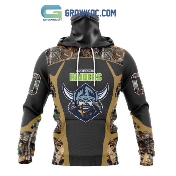 Canberra Raiders NRL Special Camo Hunting Personalized Hoodie T Shirt