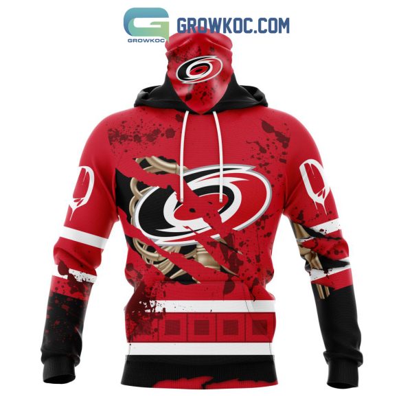 Carolina Hurricanes NHL Special Design Jersey With Your Ribs For Halloween Hoodie T Shirt