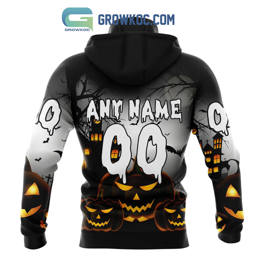 Carolina Hurricanes NHL Special Jack Skellington Halloween Concepts Hoodie  T Shirt - Growkoc