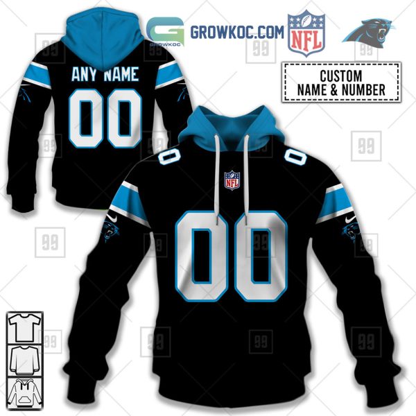 Carolina Panthers NFL Personalized Home Jersey Hoodie T Shirt