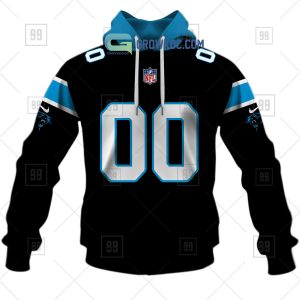 Carolina Panthers NFL Personalized Home Jersey Hoodie T Shirt