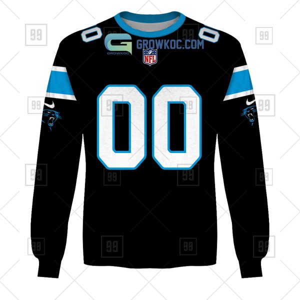 Carolina Panthers NFL Personalized Home Jersey Hoodie T Shirt