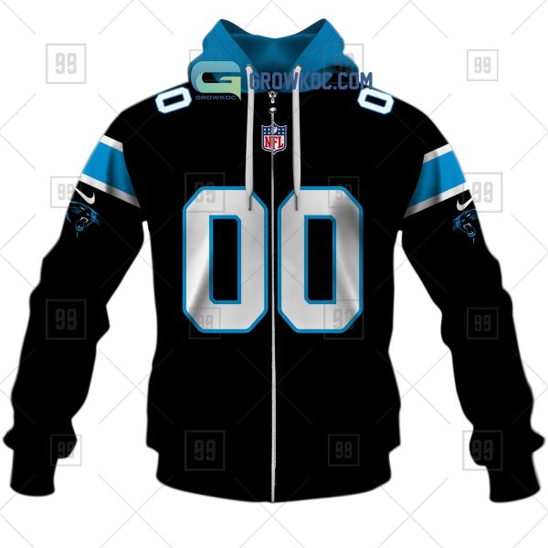 Carolina Panthers NFL Personalized Home Jersey Hoodie T Shirt