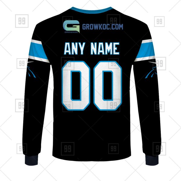 Carolina Panthers NFL Personalized Home Jersey Hoodie T Shirt