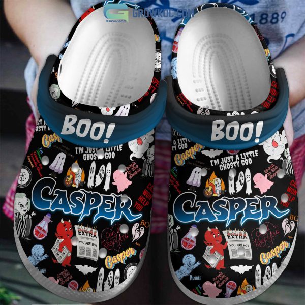 Casper Boo I’m Just A Little Ghosty Goo Clogs Crocs