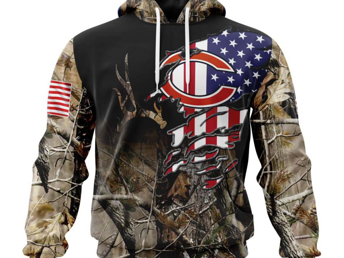 Chicago Bears NFL Special Camo Realtree Hunting Personalized