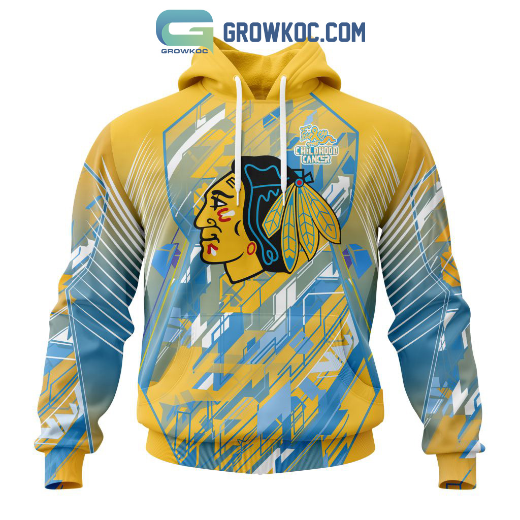 Chicago Blackhawks NHL Special Autism Awareness Design Hoodie T Shirt -  Growkoc