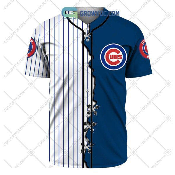 Chicago Cubs MLB Personalized Mix Baseball Jersey