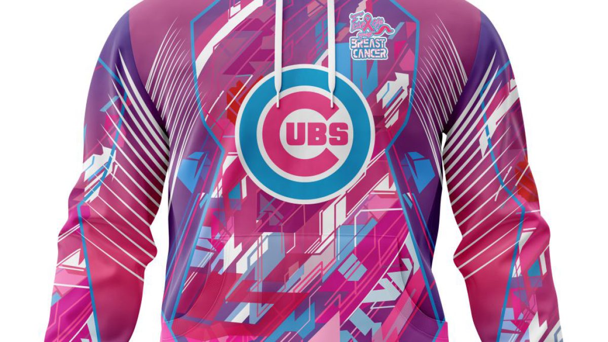 Vintage Womens Pink MLB Chicago Cubs Majestic Baseball Jersey 