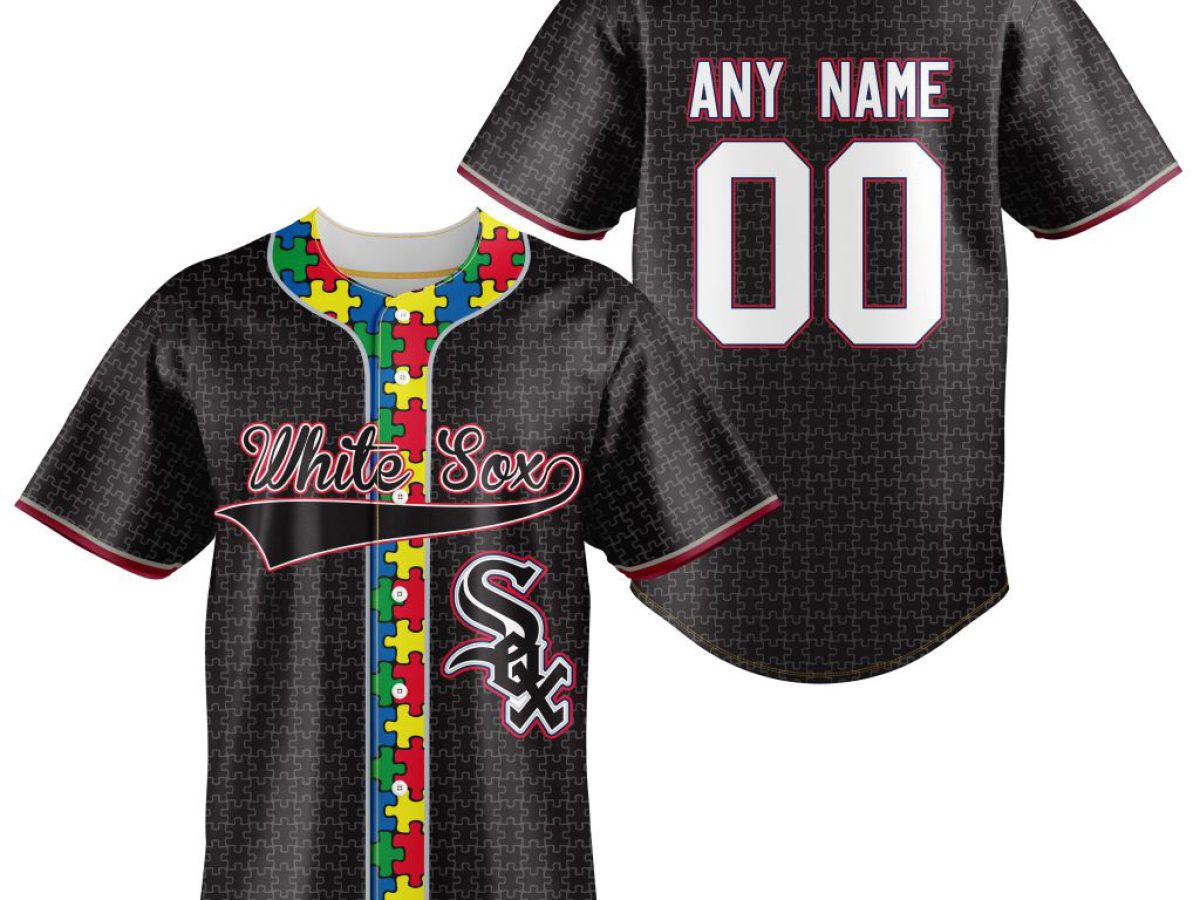 Chicago White Sox MLB Fearless Against Autism Personalized