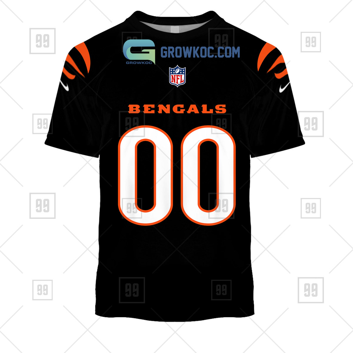 Cincinnati Bengals NFL Personalized Home Jersey Hoodie T Shirt - Growkoc