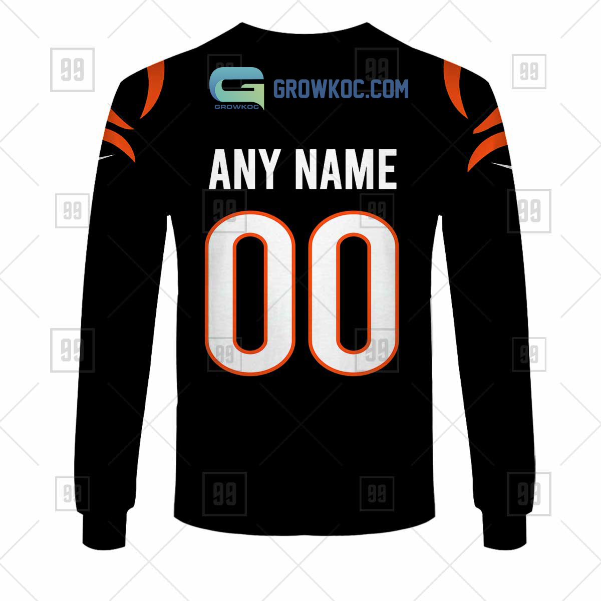 Personalized NFL Cincinnati Bengals Alternate Jersey Hoodie 2223 -  Torunstyle