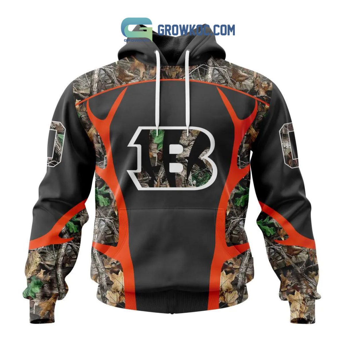 Cincinnati Bengals NFL Personalized Your Name Fishing Camo Hoodie 3D All  Over Print