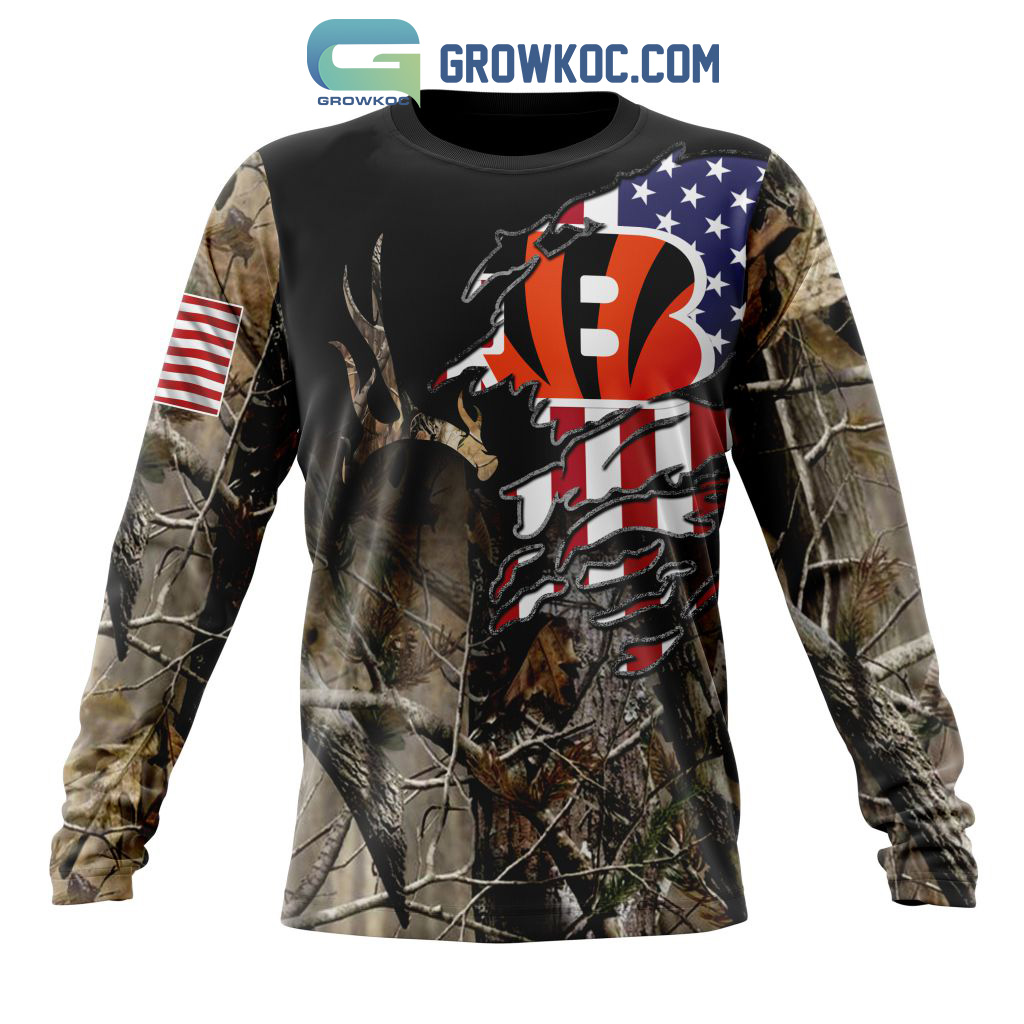 Cincinnati Bengals NFL Special Camo Realtree Hunting Personalized