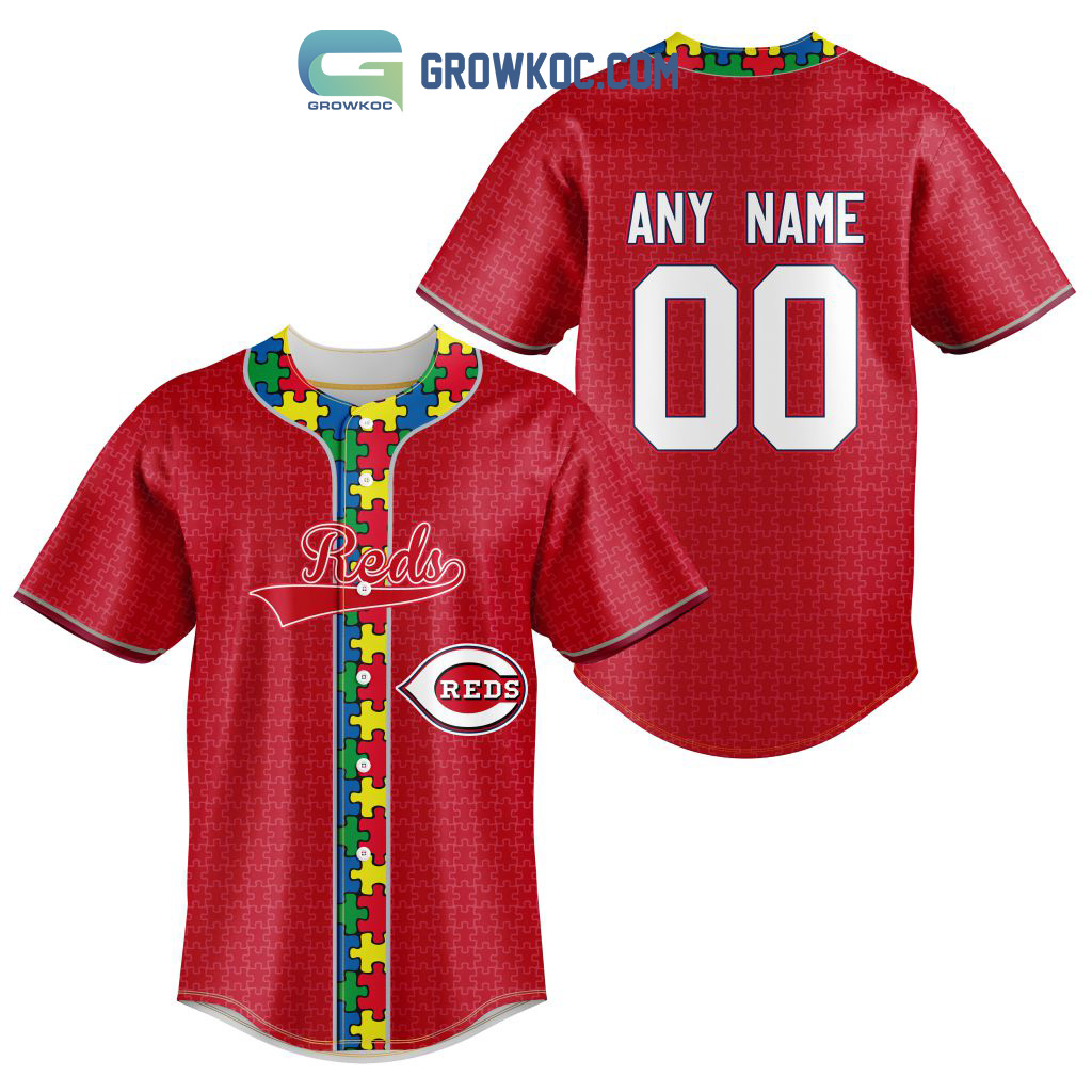 reds personalized jersey