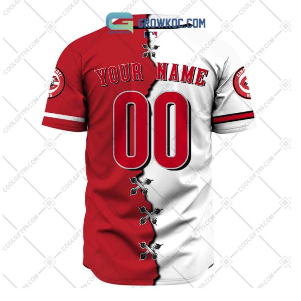 Cincinnati Reds MLB Personalized Mix Baseball Jersey