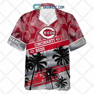 Cincinnati Reds MLB Personalized Palm Tree Hawaiian Shirt