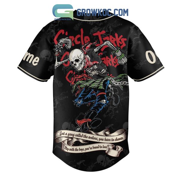 Circle Jerks Wild In The Streets Personalized Baseball Jersey