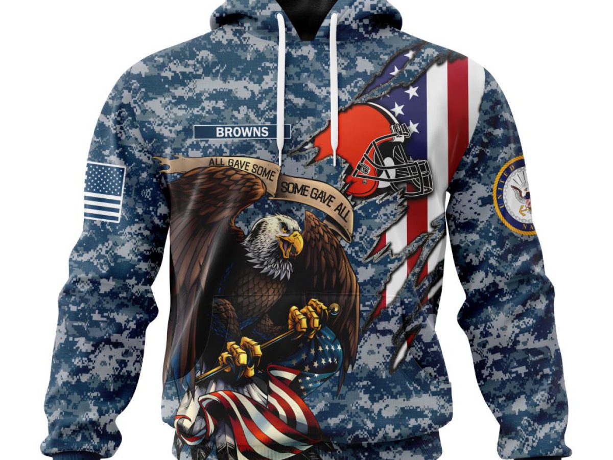 Browns veterans 2024 day hoodie