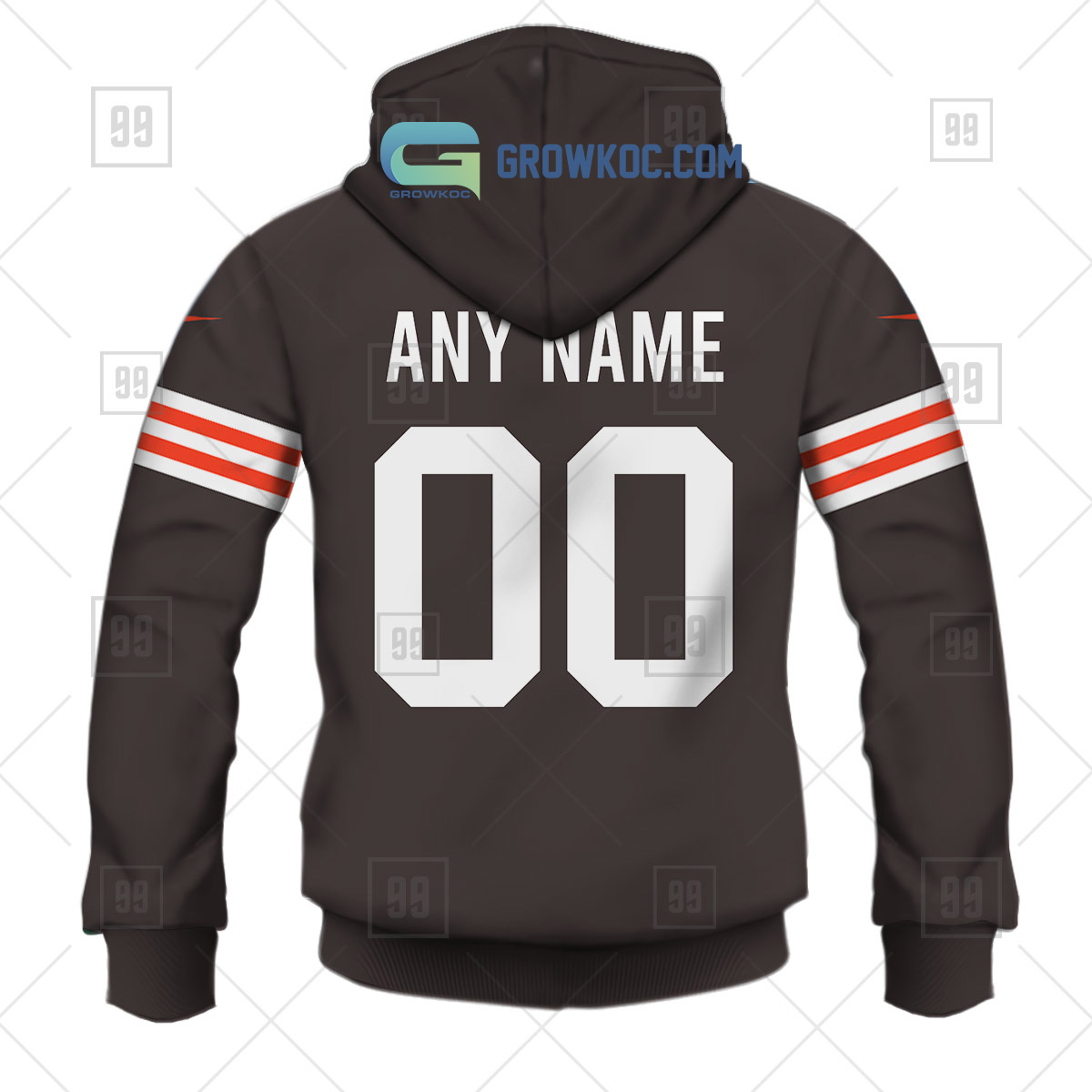 Cleveland Browns NFL Personalized Home Jersey Hoodie T Shirt - Growkoc