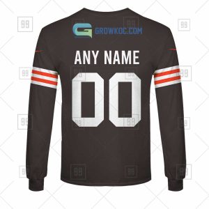 Cleveland Browns NFL Christmas Personalized Hoodie Zipper Fleece