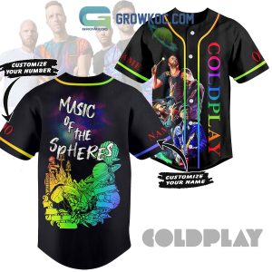 Cold Play Music Of The Spheres Personalized Baseball Jersey