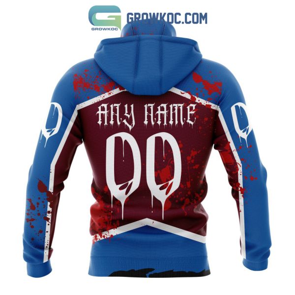 Colorado Avalanche NHL Special Design Jersey With Your Ribs For Halloween Hoodie T Shirt