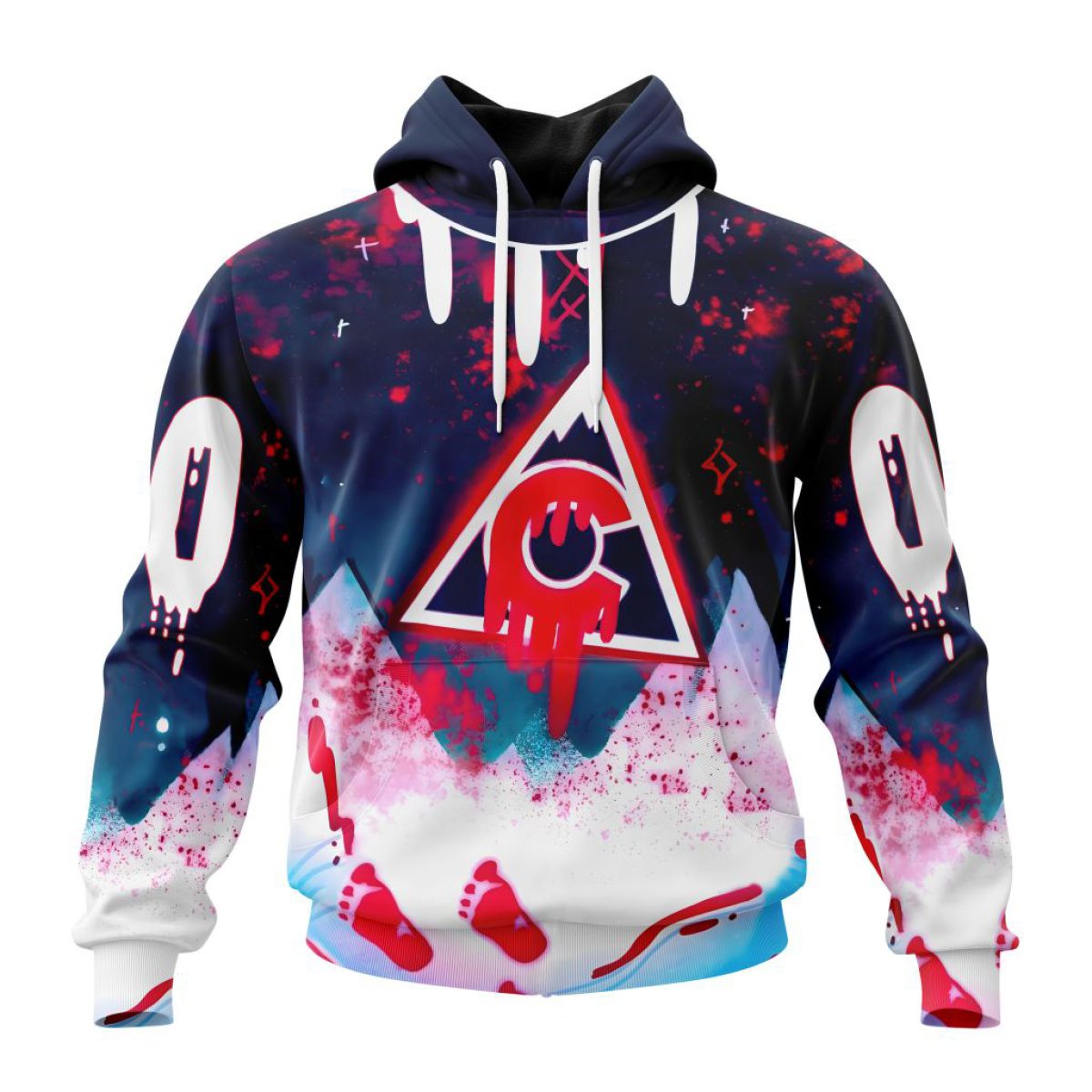 NHL Colorado Avalanche Special Zombie Style For Halloween Hoodie -  Torunstyle