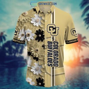 Colorado Buffaloes NCAA Flower Hawaiian Shirt