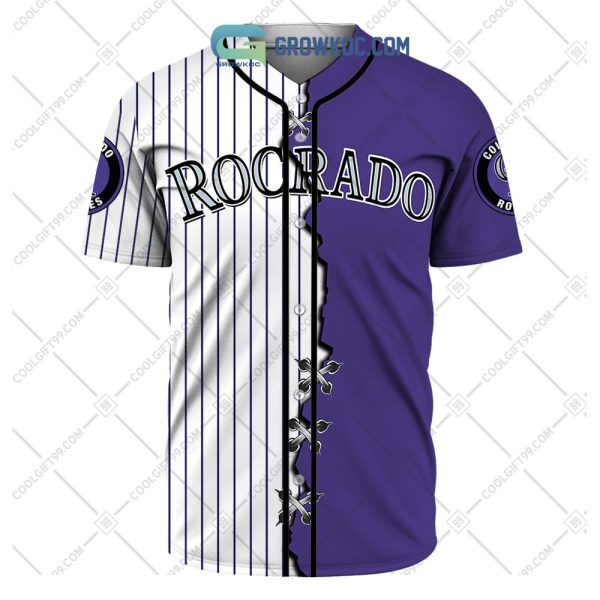 Colorado Rockies MLB Personalized Mix Baseball Jersey