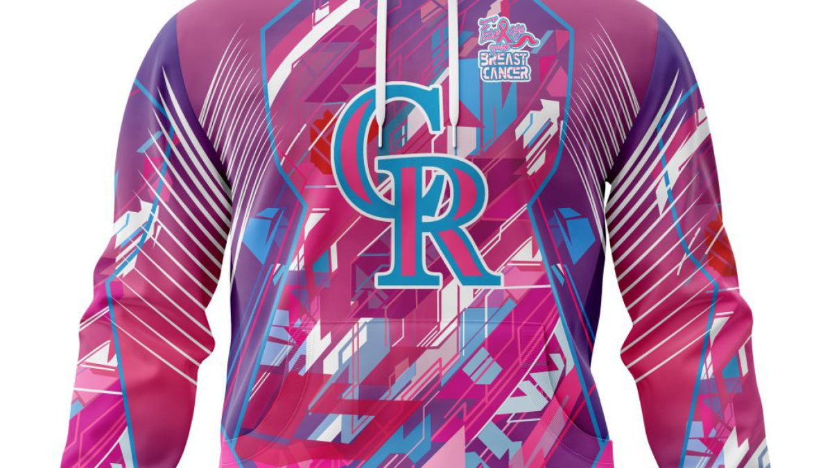 Colorado Rockies Mlb Special Design I Pink I Can! Fearless Against