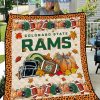 Florida Gators NCAA Football Welcome Fall Pumpkin Halloween Fleece Blanket Quilt
