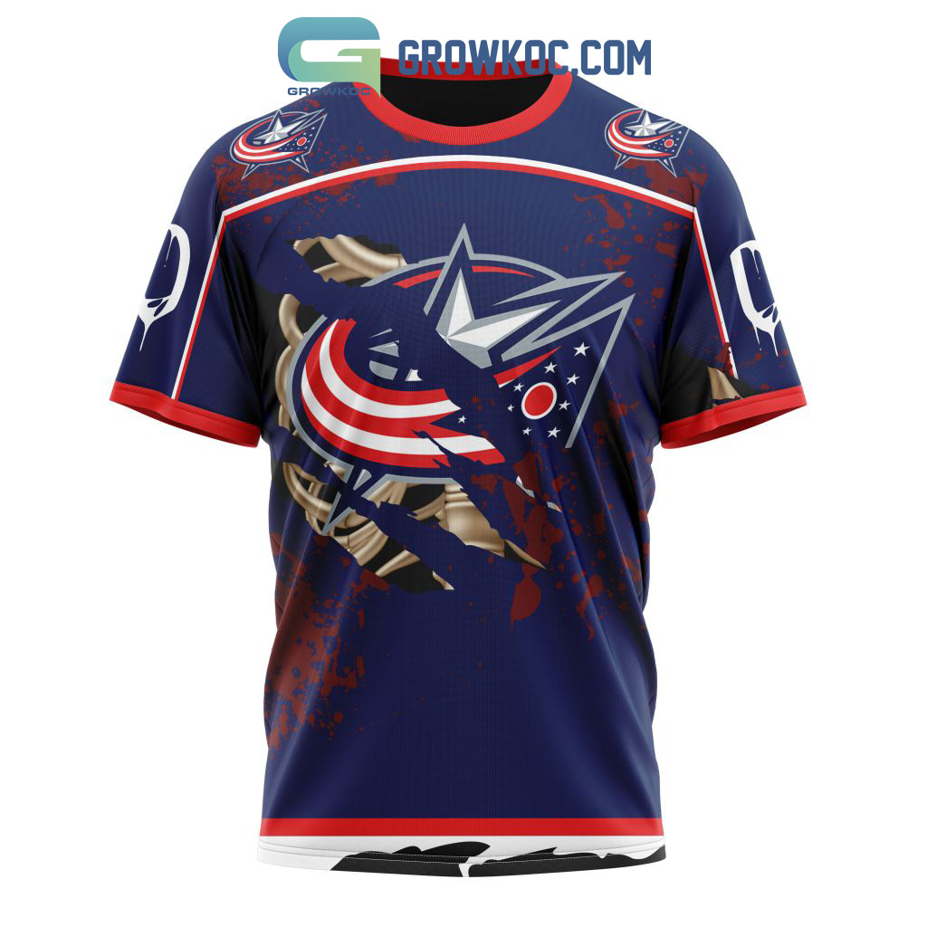 Personalized NHL Columbus Blue Jackets Special Lavender Hockey