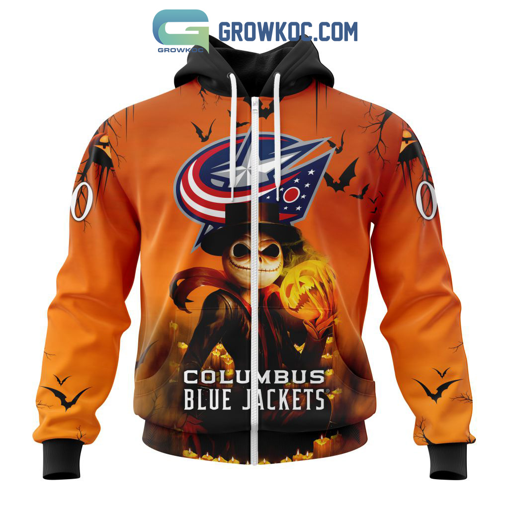 Columbus Blue Jackets NHL Custom Number And Name 3D Sweatshirt For